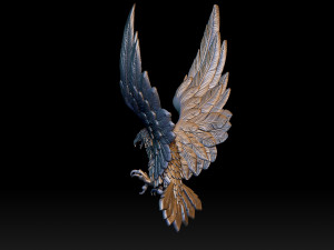 Eagle 3D प्रिंट मॉडल