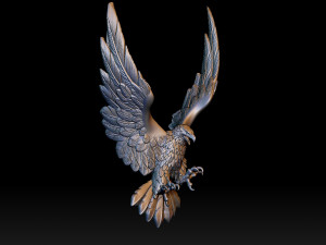 Eagle 3D प्रिंट मॉडल