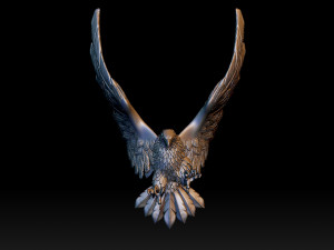 Eagle 3D प्रिंट मॉडल