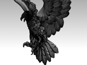 Eagle 3D प्रिंट मॉडल