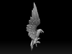 Eagle 3D प्रिंट मॉडल