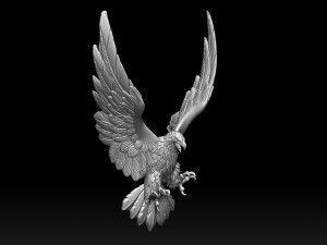 Eagle 3D प्रिंट मॉडल