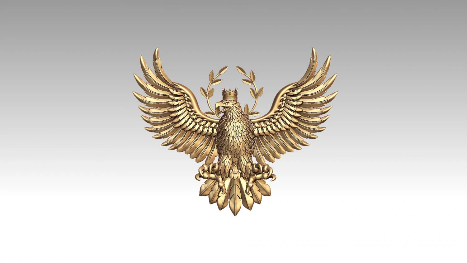 COAT OF ARMS OF AUSTRIA 3D Print Model .c4d .max .obj .3ds .fbx .stl .blend 