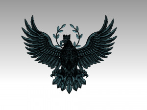 COAT OF ARMS OF AUSTRIA 3D प्रिंट मॉडल