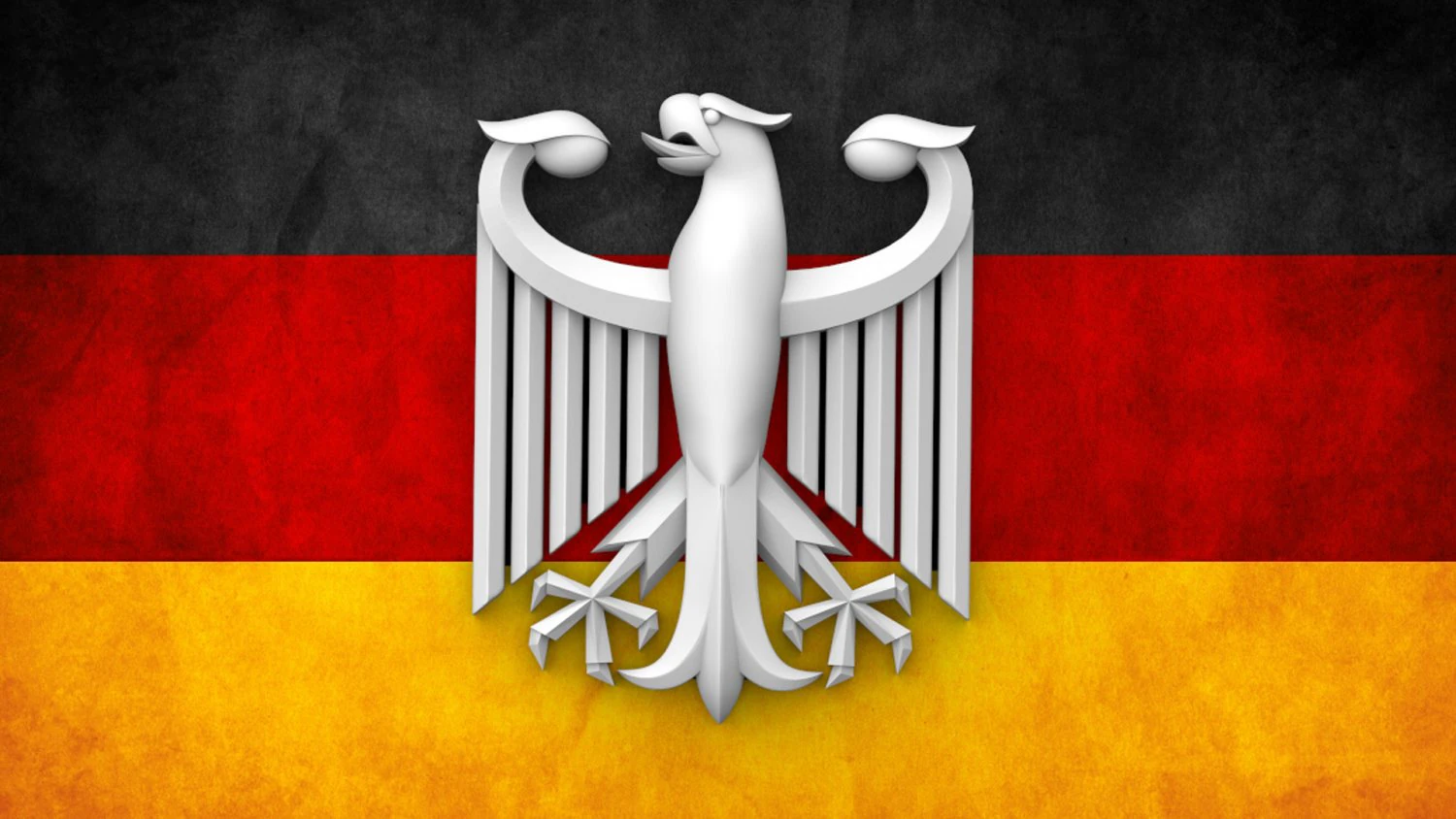 Coat of arms of Germany 3D Print Model .c4d .max .obj .3ds .fbx .stl .blend