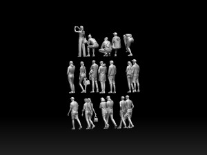 Young people Model Cetak 3D