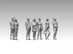 Young people 3D Print Model