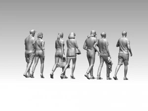 Young people 3D Print Model