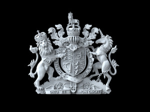 Coat of Arms of Great Britain 3D प्रिंट मॉडल