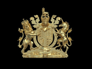 Coat of Arms of Great Britain 3D प्रिंट मॉडल