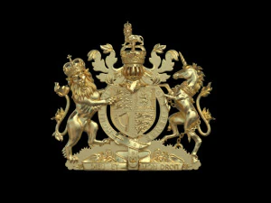 Coat of Arms of Great Britain 3D Print Model
