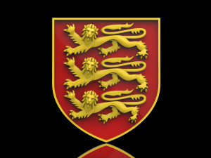 Coat of Arms of England Modelo de impresión 3D