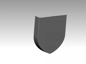 Coat of Arms of England 3D Print Model