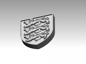 Coat of Arms of England Modelo de impresión 3D