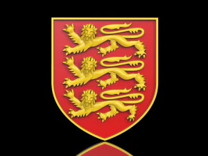 Coat of Arms of England 3D Print Model