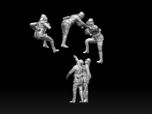 Firefighters 3D 프린트 모델