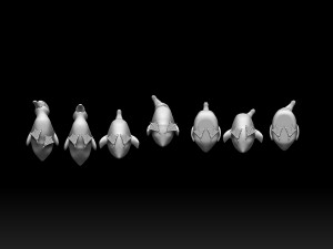 Duckling 3D-printmodel