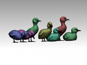 Duckling 3D-printmodel