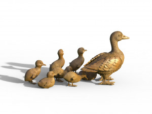 Duckling duck Modello di stampa 3D