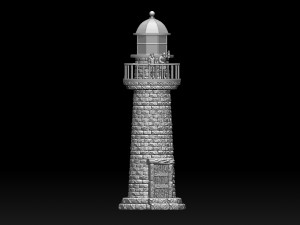 Lighthouse keeper 3D 프린트 모델