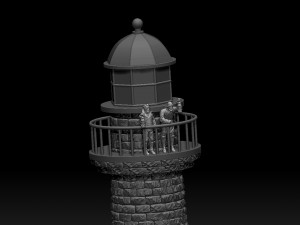 Lighthouse keeper 3D 프린트 모델