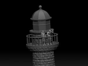 Lighthouse keeper 3D Print Model
