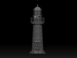 Lighthouse keeper 3D 프린트 모델