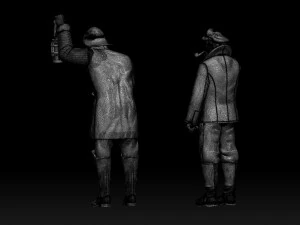 Lighthouse keeper 3D Print Model