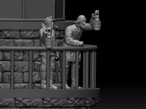 Lighthouse keeper 3D Print Model