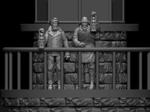 Lighthouse keeper 3D Print Model