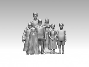 THE ADDAMS FAMILY 3D Print Model