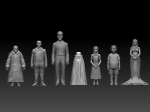 THE ADDAMS FAMILY 3D Print Model