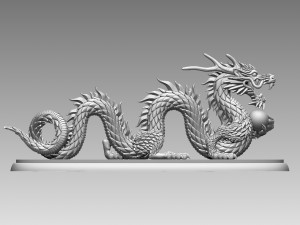 DRAGON 3D 打印模型
