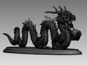 DRAGON 3D Print Model