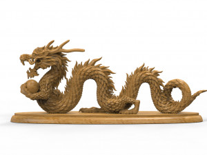 DRAGON 3D 打印模型