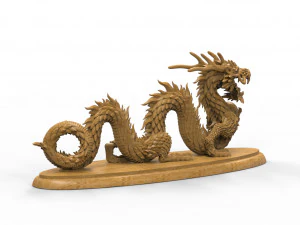 DRAGON 3D Print Model