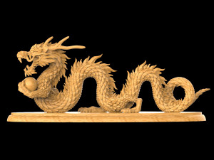 DRAGON 3D 打印模型