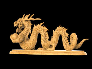 DRAGON 3D Print Model