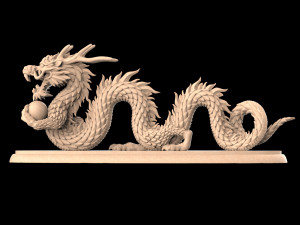 DRAGON 3D 打印模型