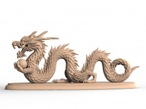 DRAGON 3D 打印模型