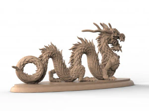 DRAGON 3D Print Model