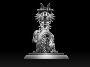 DRAGON 3D 打印模型