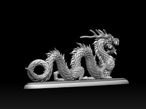 DRAGON 3D 打印模型