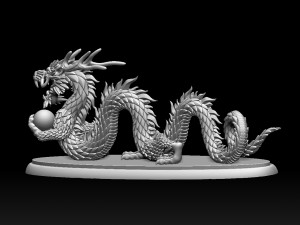 DRAGON 3D 打印模型