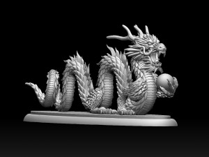 DRAGON 3D 打印模型