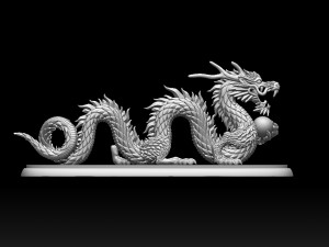 DRAGON 3D 打印模型