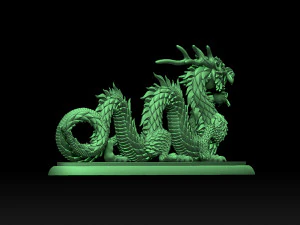 DRAGON 3D Print Model