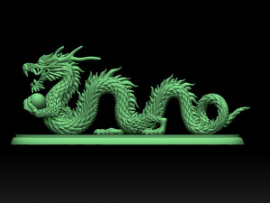 DRAGON 3D 打印模型