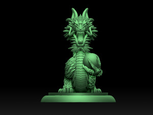 DRAGON 3D 打印模型
