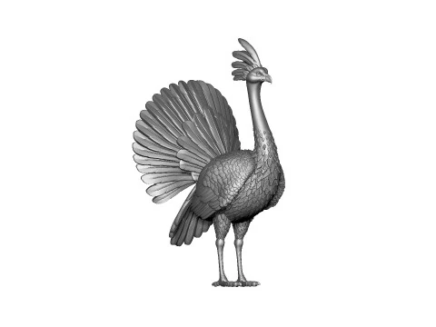 Bird High-Quality Printable CG Asset 3DExport 3D Model